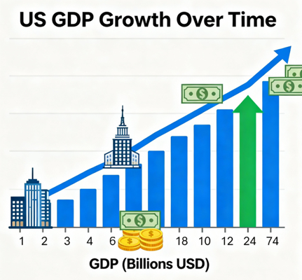 Se revisa al alza el crecimiento de la economía de EEUU en el 3T2025 ...