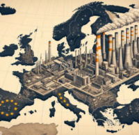 La actividad manufacturera de la Eurozona se contrajo en enero a un ritmo menor que en diciembre