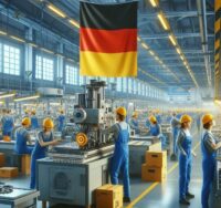 Los pedidos industriales de Alemania aumentaron con fuerza en julio, impulsados por los grandes contratos