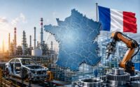 La producción industrial se contrajo en julio en Francia, en contra de lo esperado por los analistas