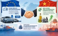 La Unión Europea (UE) y China han alcanzado un acuerdo comercial para reducir las exportaciones chinas de vehículos híbridos